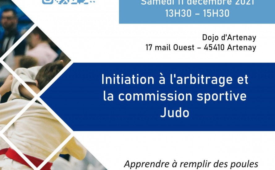 Apprenez à arbitrer et à faire de la commission sportive le samedi 11 décembre !