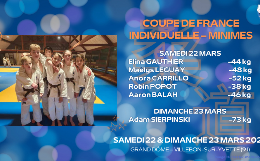 Résultats - Coupe de France individuelle minimes