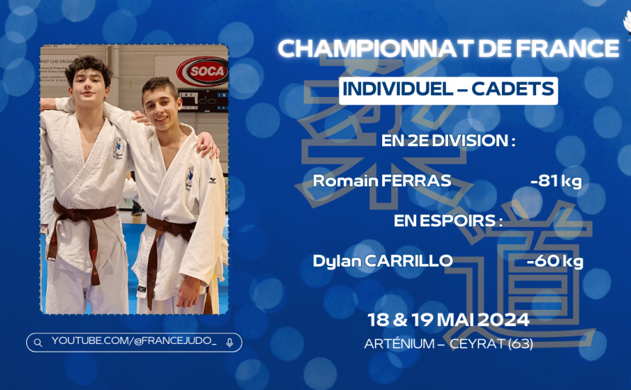 Résultats - Championnats de France cadets (2e division et espoirs)