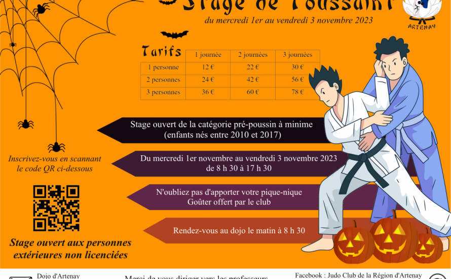 Stage de Toussaint ouvert à tous !