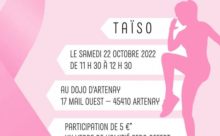 Taïso géant organisé pour Octobre rose