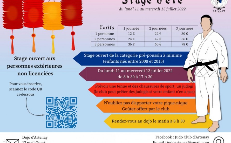 Stage du JCRA ouvert à tous